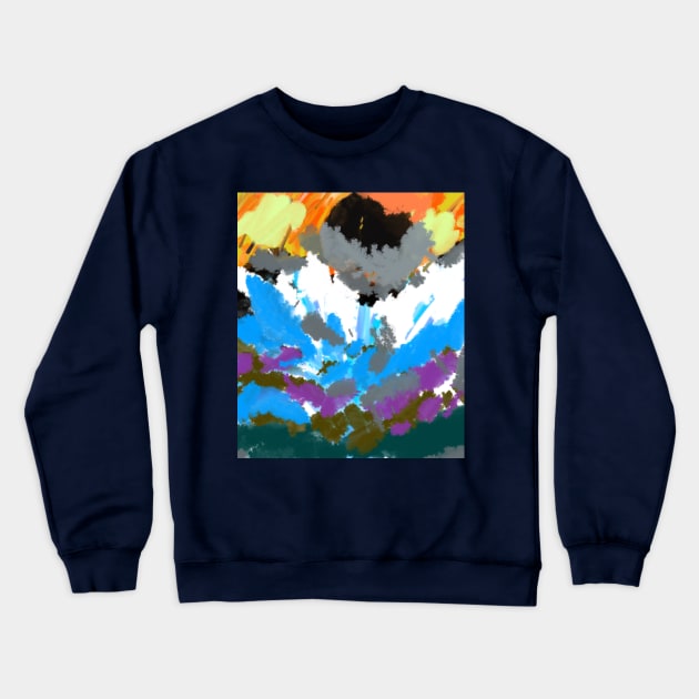 Unknown clouds Crewneck Sweatshirt by Smdesignzz 